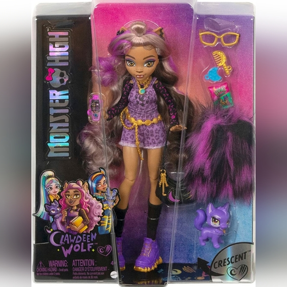 Monster High Clawdeen Wolf doll - Picture 2 of 2
